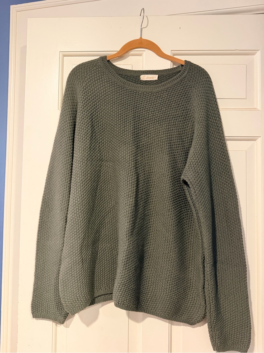 Sloomb Merino Wool Pomona Sweater, EUC